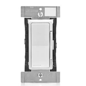 Bluetooth Dimmer Timer Leviton Decora Digital White 450 W, 1 Pack